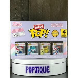 Hello Kitty and Friends Bitty Pop! Set 1 Four-Pack - Hyper Rare (1/6) HK